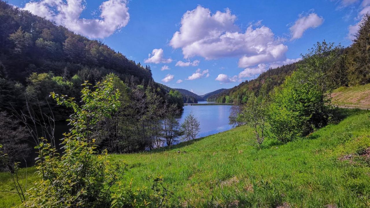 Familien-Hotel Am Traenkbachtal フラウエンヴァルト エクステリア 写真